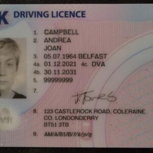 购买在英国驾驶执照管理局 (DVLA) 注册的英国驾驶执照, Purchase a UK driving license registered with DVLA